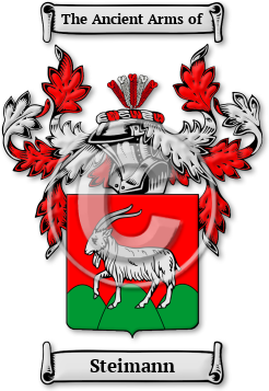 Steimann Family Crest Download (jpg) Legacy Series - 150 DPI
