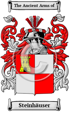 Steinhäuser Family Crest Download (JPG) Heritage Series - 300 DPI
