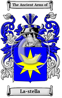 La-stella Family Crest Download (JPG) Heritage Series - 300 DPI