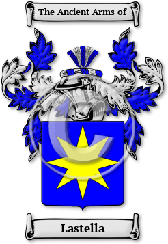 Lastella Family Crest Download (JPG) Legacy Series - 600 DPI
