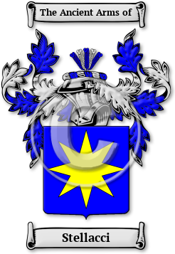 Stellacci Family Crest Download (jpg) Legacy Series - 150 DPI