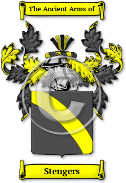 Stengers Family Crest Download (jpg) Legacy Series - 150 DPI