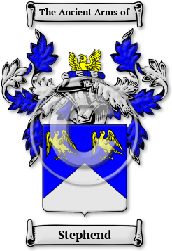 Stephend Family Crest Download (jpg) Legacy Series - 150 DPI
