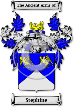 Stephine Family Crest Download (jpg) Legacy Series - 150 DPI