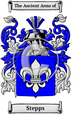 Stepps Family Crest Download (JPG) Heritage Series - 600 DPI