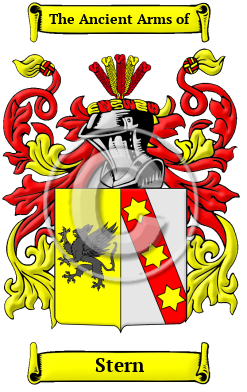 Stern Family Crest Download (JPG) Heritage Series - 600 DPI