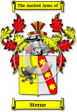 Sterne Family Crest Download (JPG) Legacy Series - 600 DPI