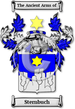 Sternbuch Family Crest Download (jpg) Legacy Series - 150 DPI