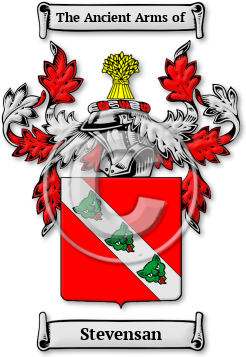 Stevensan Family Crest Download (jpg) Legacy Series - 150 DPI