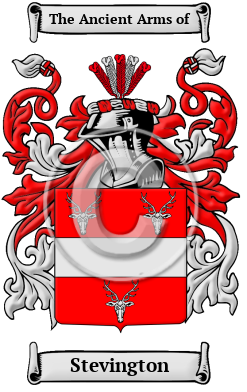Stevington Family Crest Download (JPG) Heritage Series - 600 DPI