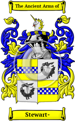 Stewart- Family Crest Download (JPG) Heritage Series - 300 DPI