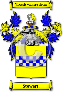 Stewart. Family Crest Download (jpg) Legacy Series - 150 DPI