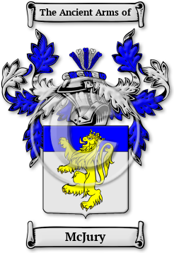 McJury Family Crest Download (jpg) Legacy Series - 150 DPI