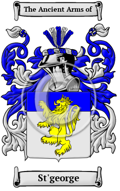 St'george Family Crest/Coat of Arms
