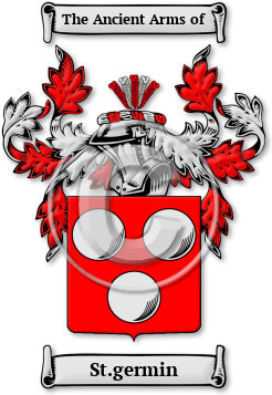 St.germin Family Crest Download (jpg) Legacy Series - 150 DPI