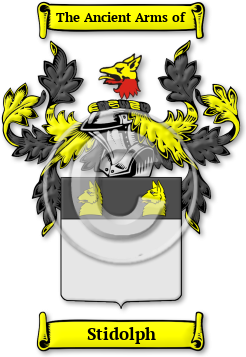 Stidolph Family Crest Download (jpg) Legacy Series - 150 DPI