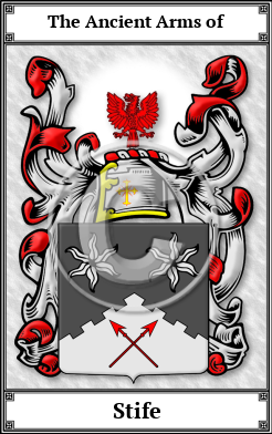 Stife Family Crest Download (JPG)  Book Plated - 150 DPI