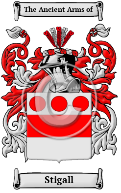 Stigall Family Crest Download (JPG) Heritage Series - 600 DPI