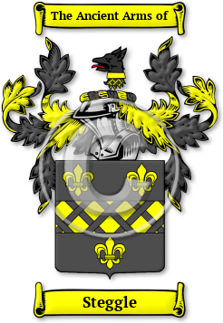 Steggle Family Crest Download (jpg) Legacy Series - 150 DPI