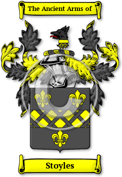 Stoyles Family Crest Download (JPG) Legacy Series - 600 DPI