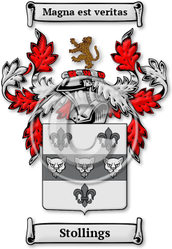 Stollings Family Crest Download (JPG) Legacy Series - 600 DPI