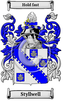 Styllwell Family Crest Download (JPG) Heritage Series - 600 DPI