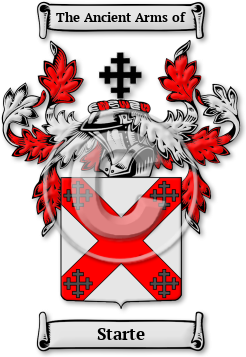 Starte Family Crest Download (JPG) Legacy Series - 600 DPI