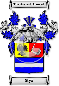 Styx Family Crest Download (JPG) Legacy Series - 600 DPI