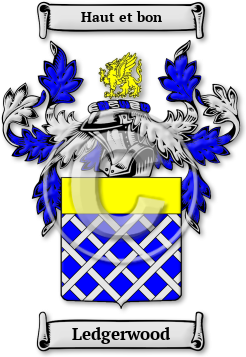 Ledgerwood Family Crest Download (jpg) Legacy Series - 150 DPI
