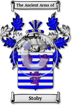 Stoby Family Crest Download (jpg) Legacy Series - 150 DPI