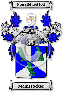 McInstocker Family Crest Download (jpg) Legacy Series - 150 DPI