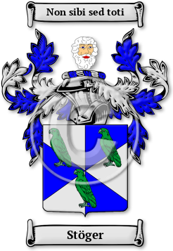 Stöger Family Crest Download (JPG) Legacy Series - 600 DPI