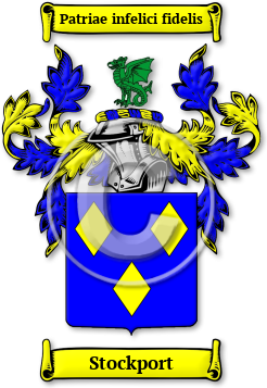 Stockport Family Crest Download (JPG) Legacy Series - 600 DPI