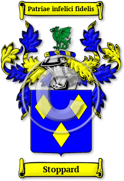 Stoppard Family Crest Download (jpg) Legacy Series - 150 DPI