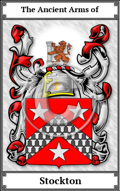 Stockton Family Crest Download (JPG)  Book Plated - 150 DPI