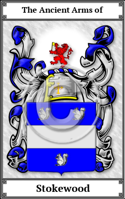 Stokewood Family Crest Download (JPG) Book Plated - 600 DPI