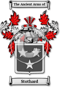 Stothard Family Crest Download (jpg) Legacy Series - 150 DPI