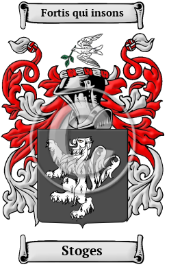 Stoges Family Crest/Coat of Arms