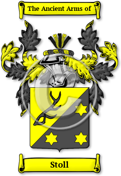 Stoll Family Crest Download (jpg) Legacy Series - 150 DPI