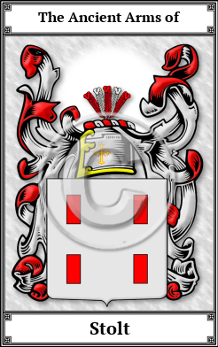 Stolt Family Crest Download (JPG)  Book Plated - 150 DPI