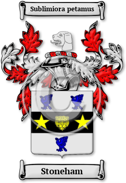 Stoneham Family Crest Download (jpg) Legacy Series - 150 DPI