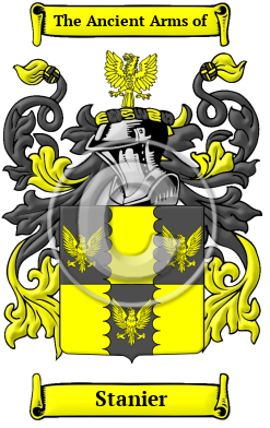 Stanier Family Crest/Coat of Arms