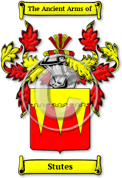 Stutes Family Crest Download (JPG) Legacy Series - 600 DPI