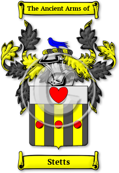 Stetts Family Crest Download (jpg) Legacy Series - 150 DPI