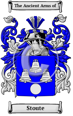 Stoute Family Crest Download (JPG) Heritage Series - 600 DPI