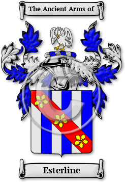 Esterline Family Crest Download (jpg) Legacy Series - 150 DPI