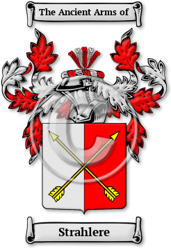 Strahlere Family Crest Download (jpg) Legacy Series - 150 DPI