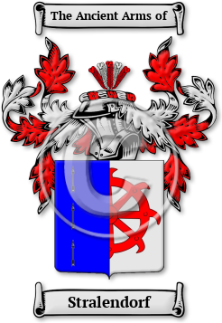 Stralendorf Family Crest Download (jpg) Legacy Series - 150 DPI