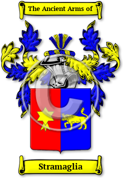 Stramaglia Family Crest Download (JPG) Legacy Series - 600 DPI