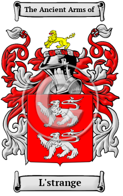 L'strange Family Crest/Coat of Arms